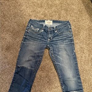 Big Star Women's Straight Leg Blue Jeans